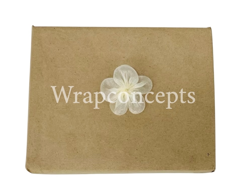 Ivory Organza Flowers Ivory Organza Flowers