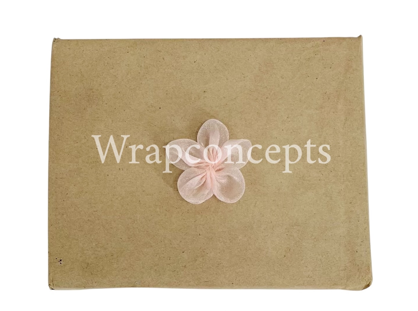 Peach Organza Flowers Peach Organza Flowers